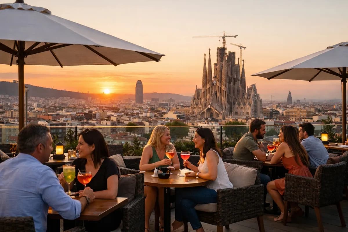 Las 5 Mejores Terrazas y Rooftops con Vistas en Barcelona