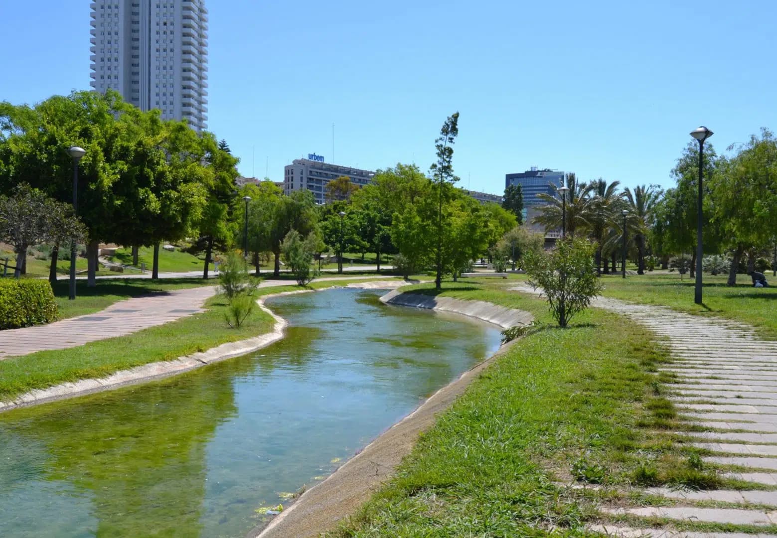 Jardín del Turia: nueve kilometros de parque urbano Valencia