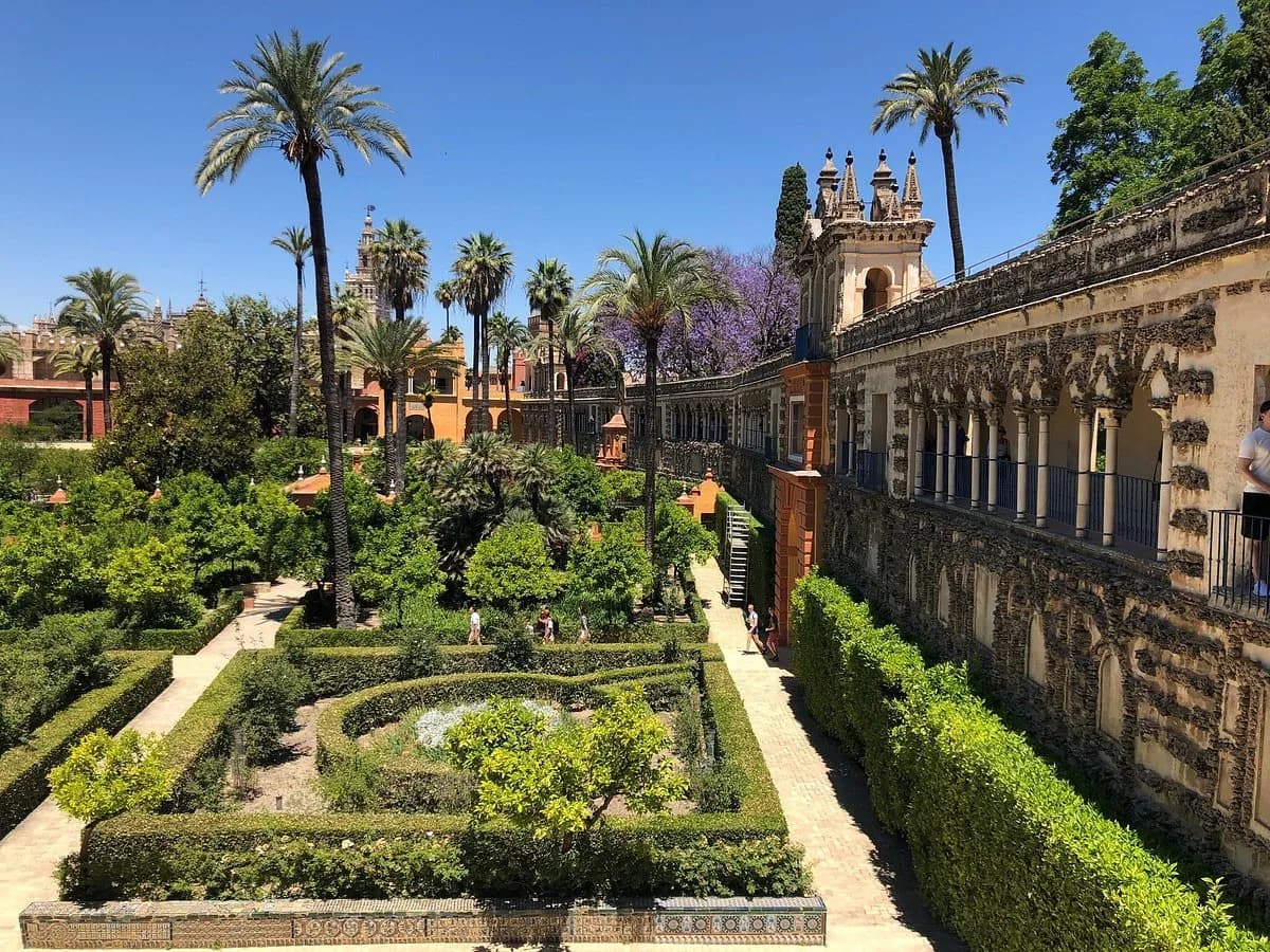 Jardines de los Reales Alcázares Sevilla