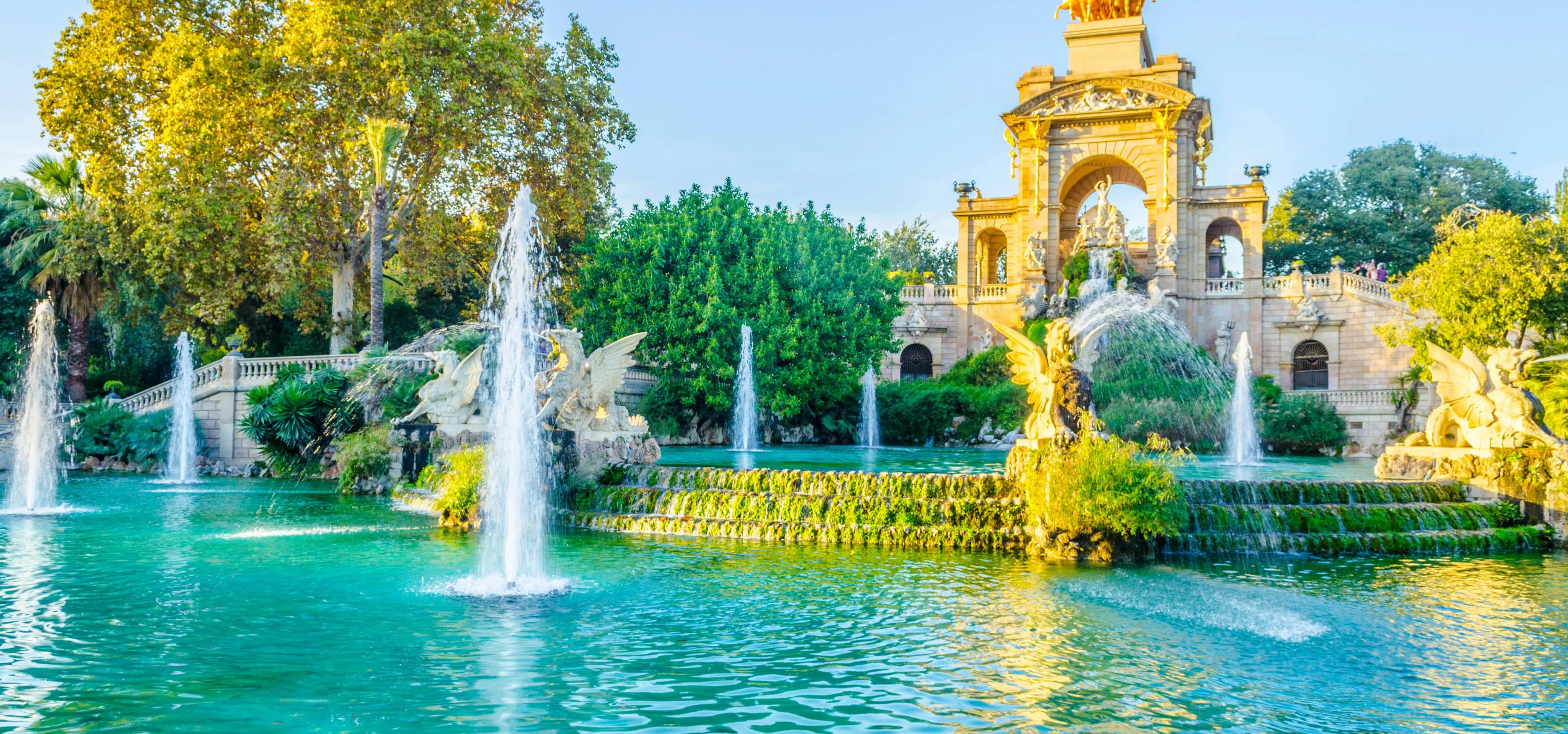 Pasea por el Parc de la Ciutadella Barcelona