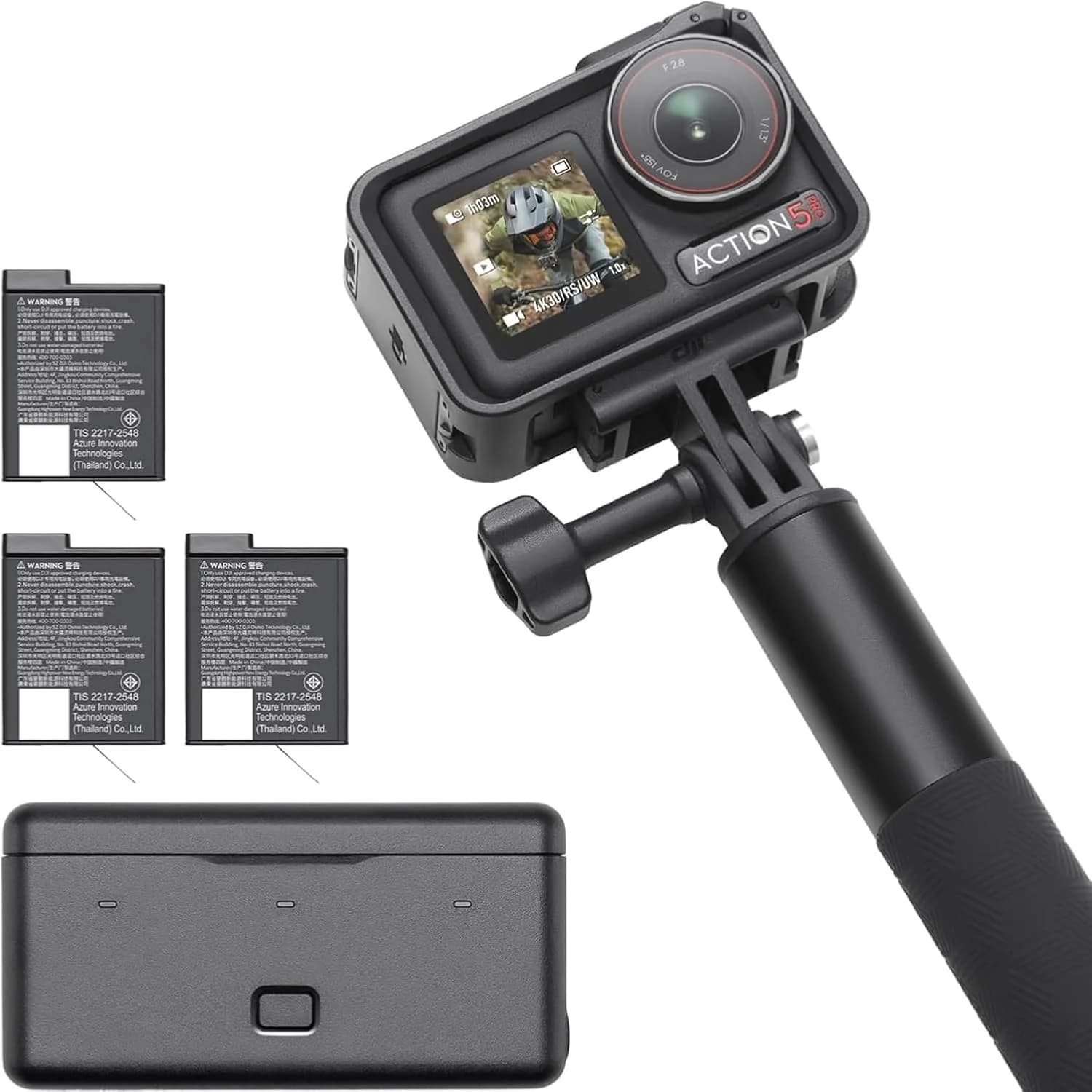 DJI Osmo Action 3 Adventure Combo — Cámara de Acción
