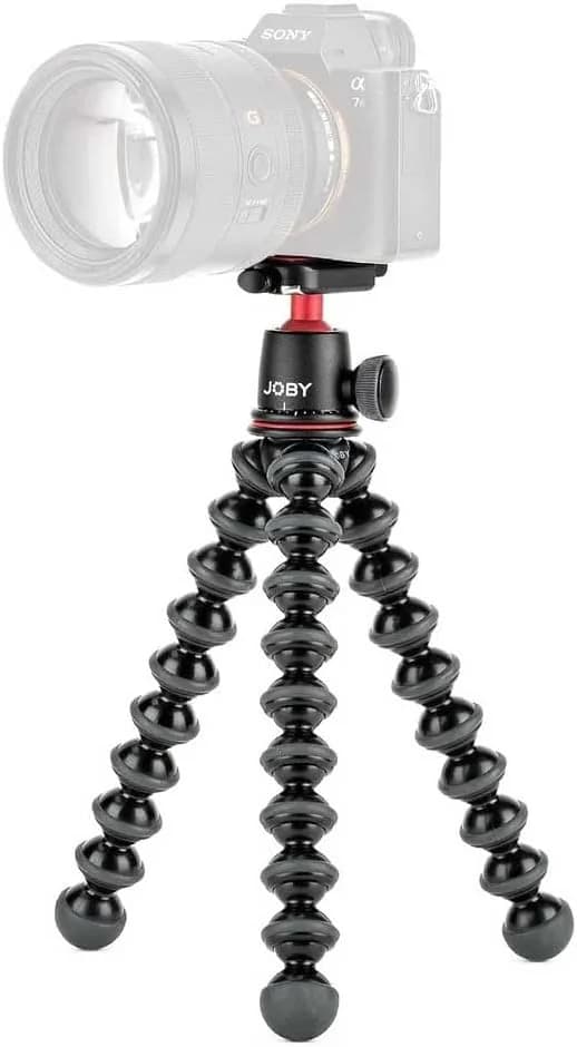 Joby GorillaPod 3K — Trípode Flexible para Superficies Irregulares