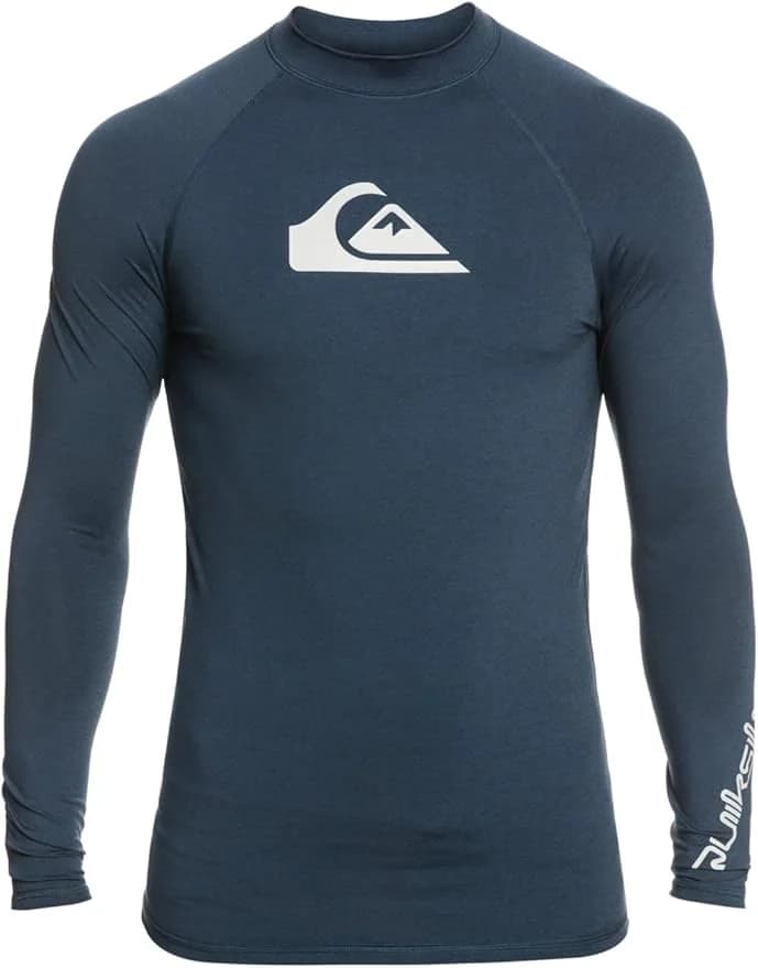 Quiksilver Camiseta de Manga Larga UPF 50 para Surf