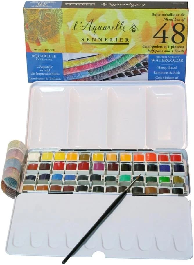 Sennelier L'Aquarelle — Acuarelas Premium para el Viajero Artista