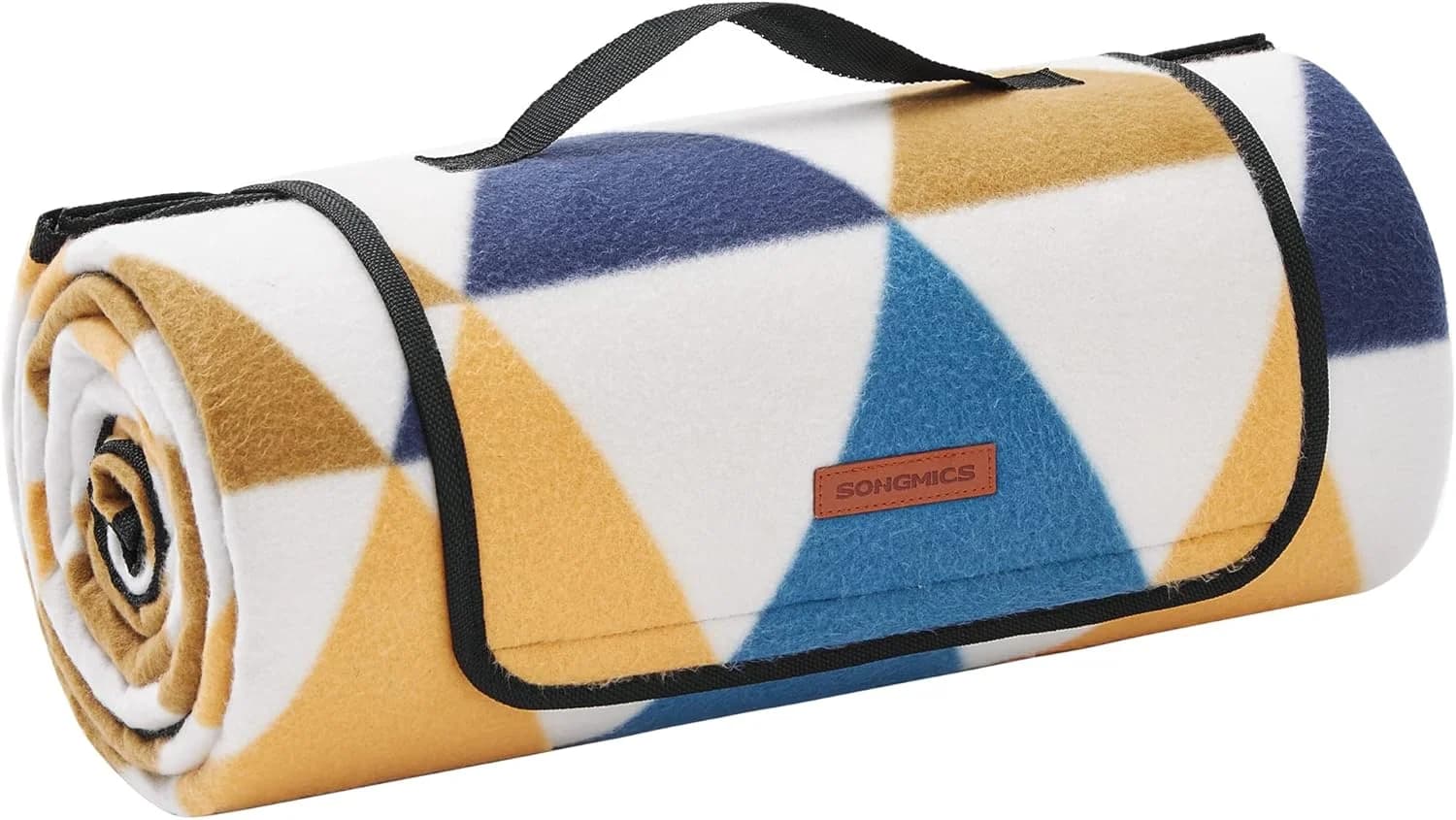 SONGMICS Manta de Picnic XXL 200 × 200 cm — Impermeable y Plegable