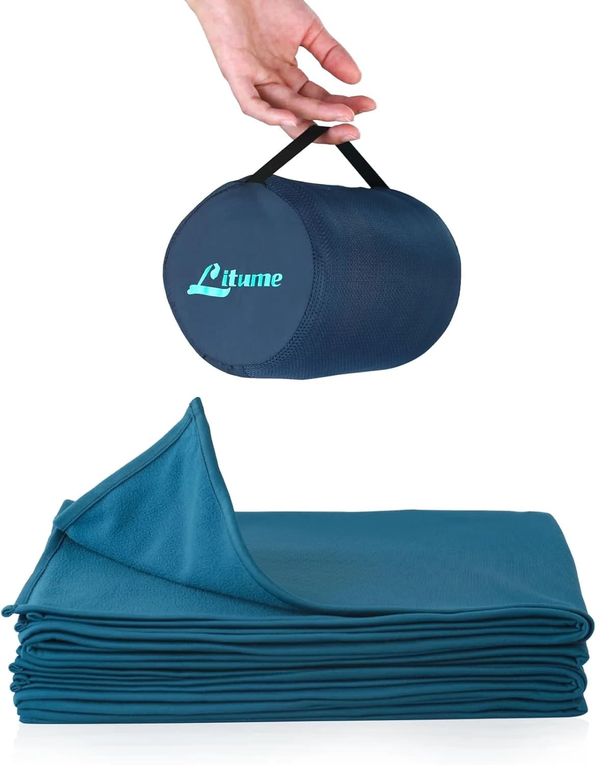 Manta de Viaje Ultraligera Plegable