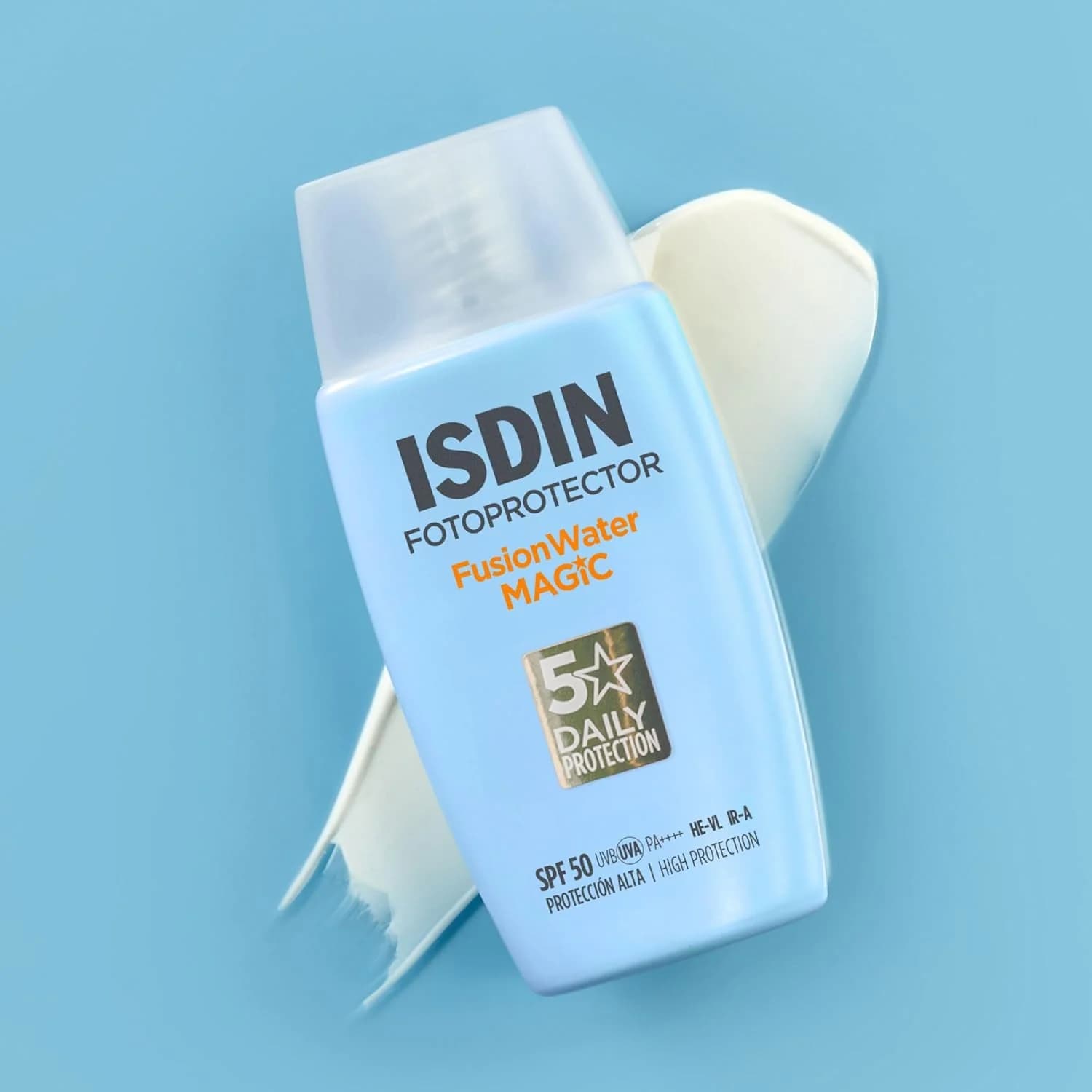 ISDIN Fusion Water Magic SPF 50 — Protector Solar Facial