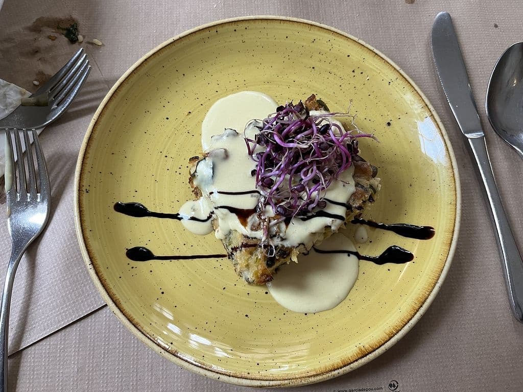 Menú del día vegetariano en Arc Iris