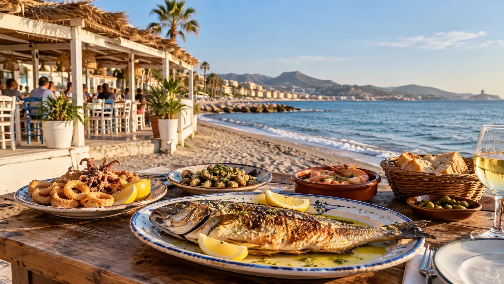 Cinco chiringuitos de Málaga para saborear pescado fresco junto al mar