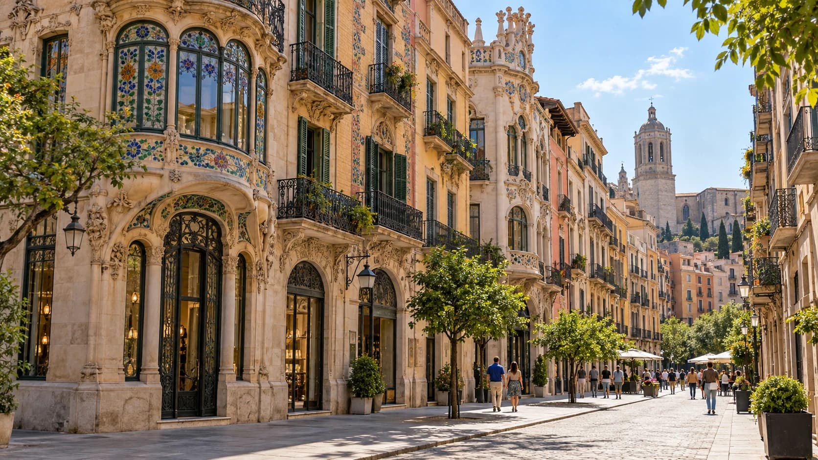 Cinco edificios modernistas de Girona para descubrir a pie