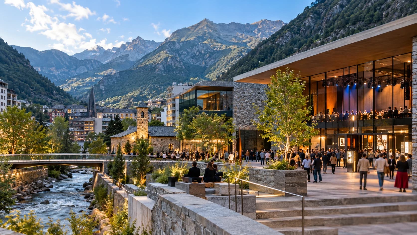 5 escenarios de Andorra con programación cultural activa