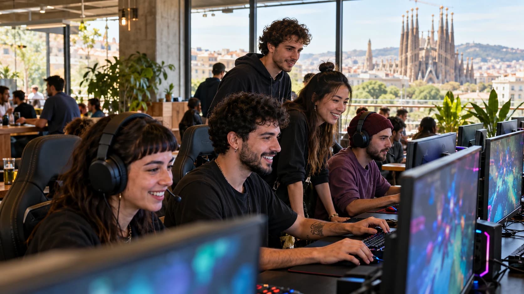 Cinco espacios de gaming y experiencias digitales de Barcelona para jugar y competir en comunidad