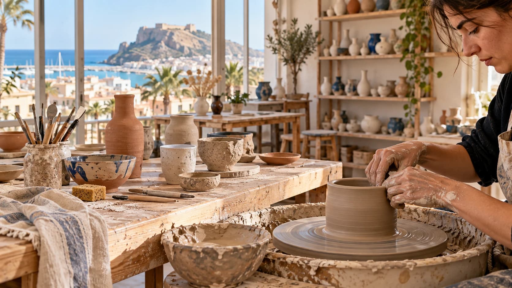 Cinco estudios de cerámica contemporánea donde crear con las manos en Alicante