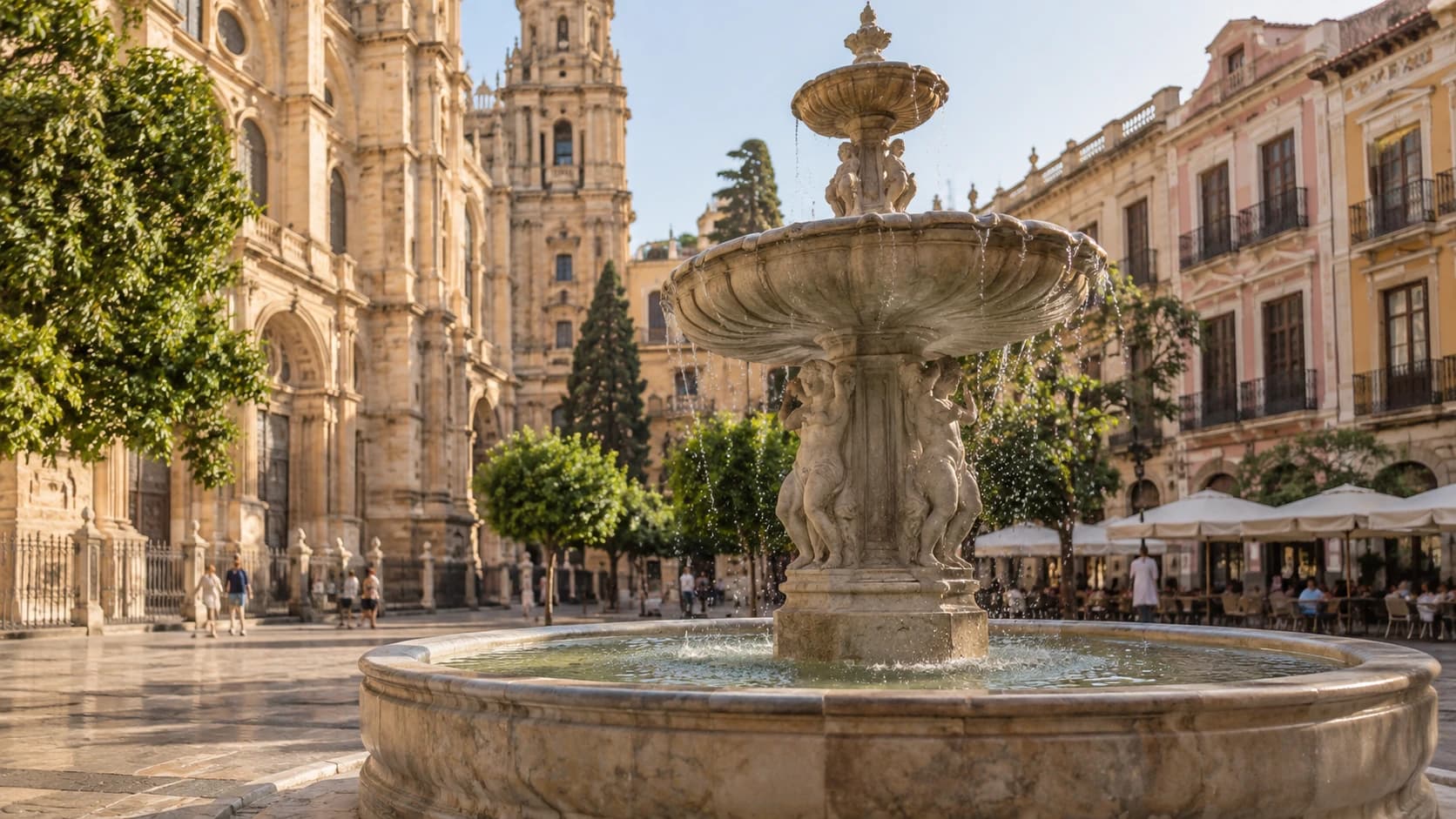 Cinco fuentes históricas de Málaga para seguir las huellas del agua por la ciudad