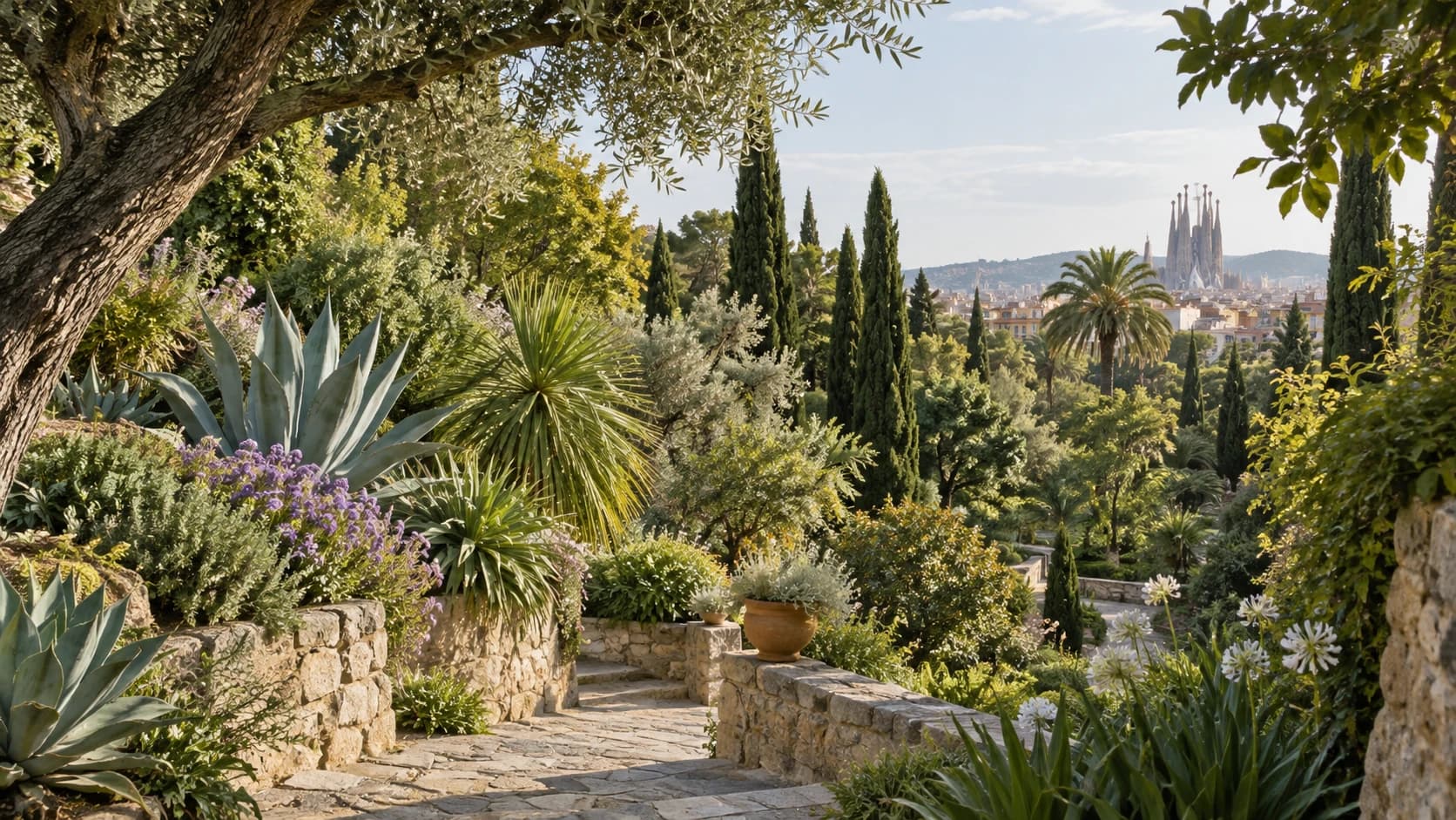 Cinco jardines de Barcelona para una ruta botánica distinta