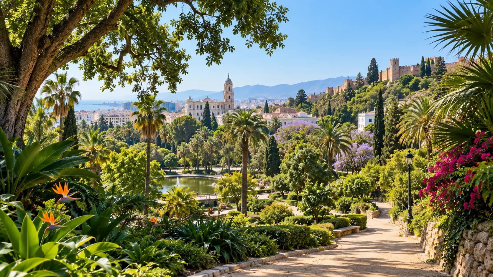Cinco parques de Málaga para disfrutar de un plan verde sin salir de la ciudad
