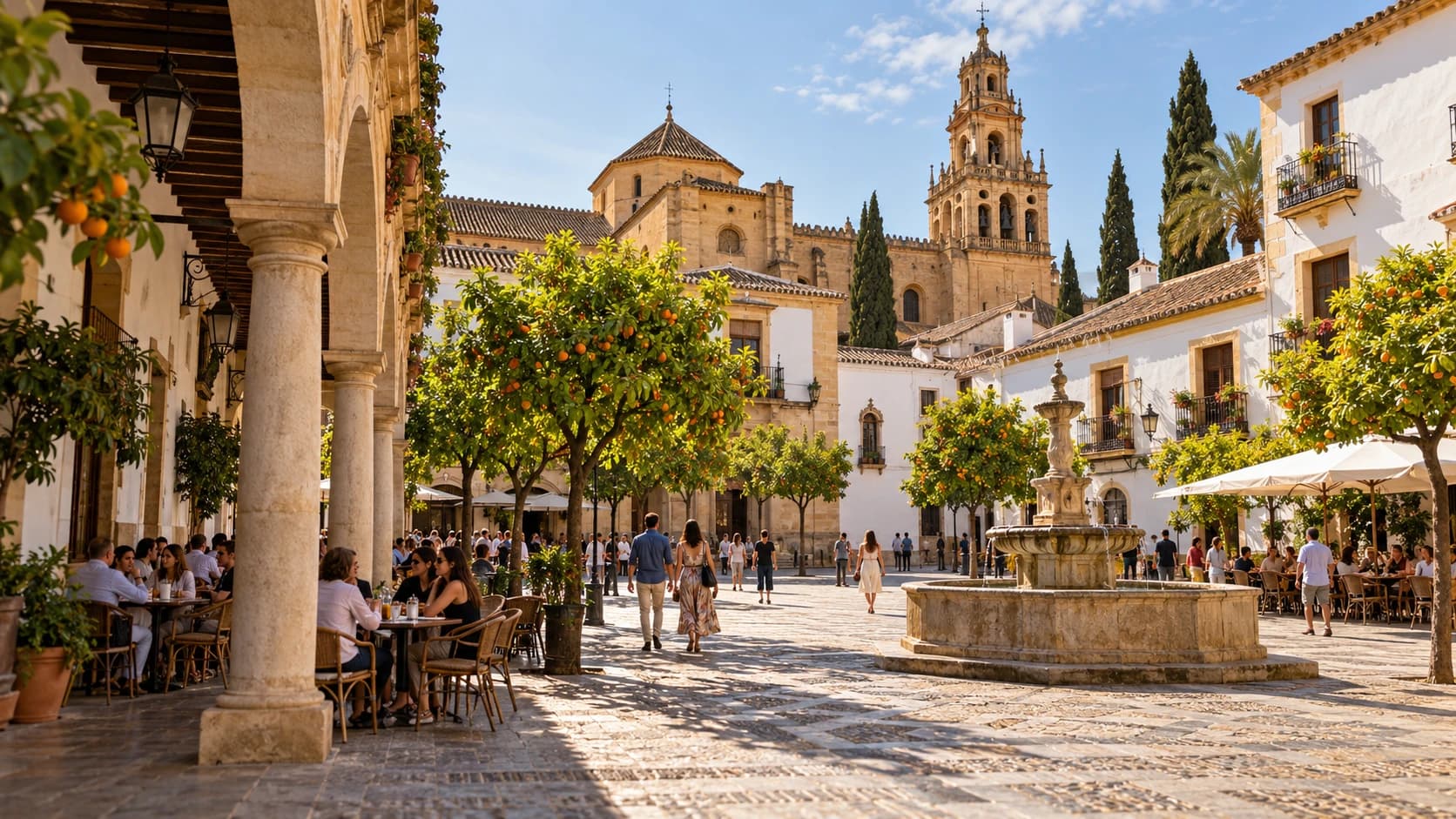 Cinco plazas de Córdoba para entender la vida urbana de la ciudad