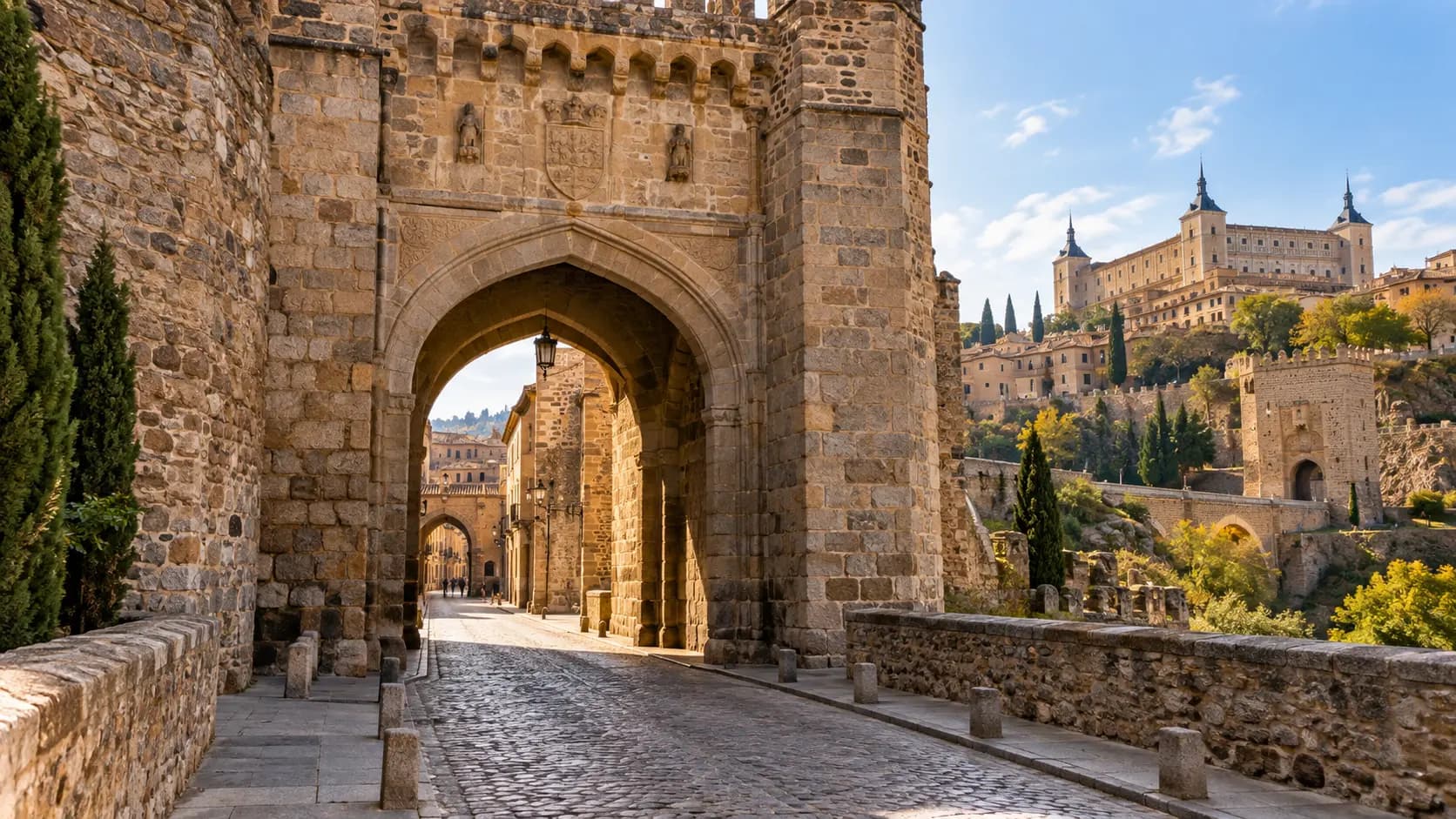 Cinco puertas históricas para leer las entradas de Toledo