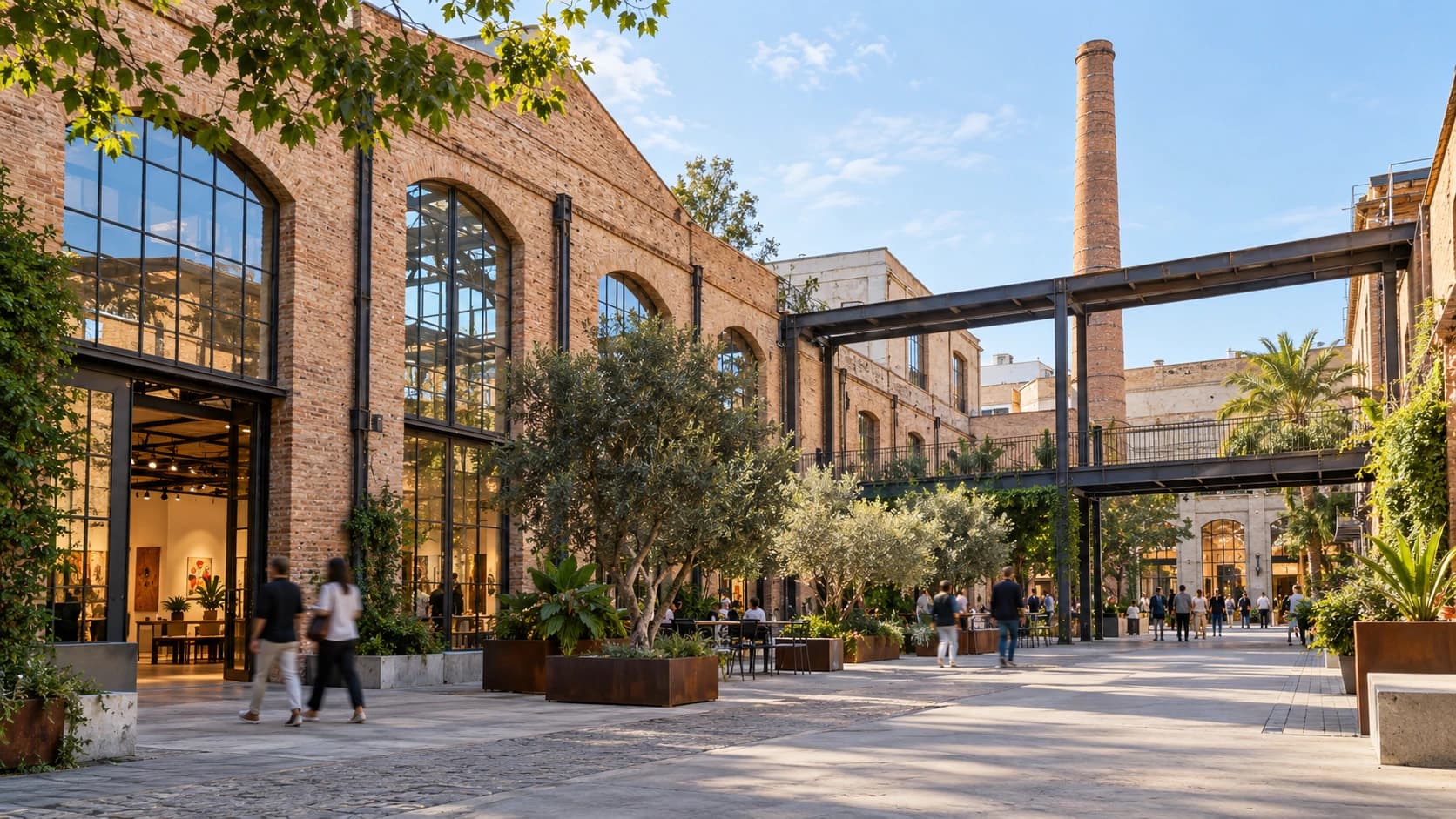 Cinco antiguos recintos industriales convertidos en espacios culturales en Barcelona