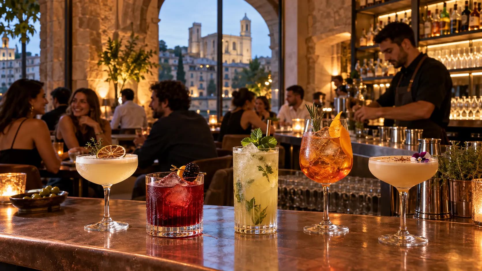 Cinco coctelerías de Girona para descubrir cócteles de autor y planes nocturnos actuales
