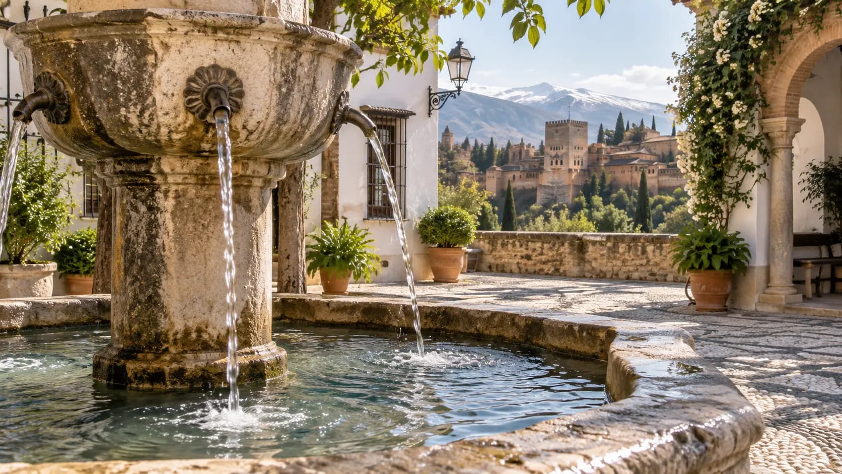 Cinco fuentes históricas de Granada para descubrir la cultura del agua en la ciudad