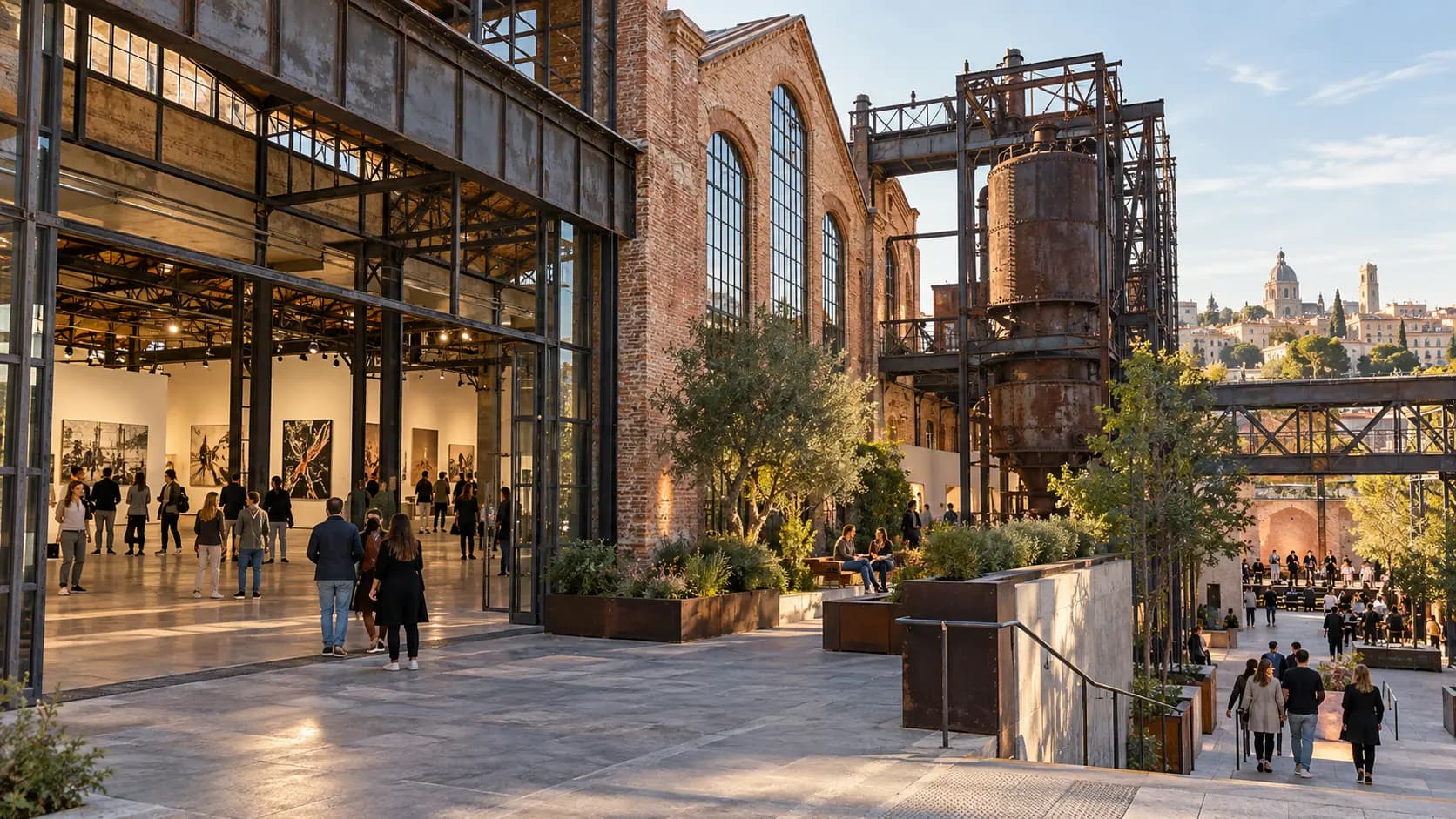 Cinco espacios culturales de patrimonio industrial en Madrid con usos contemporáneos