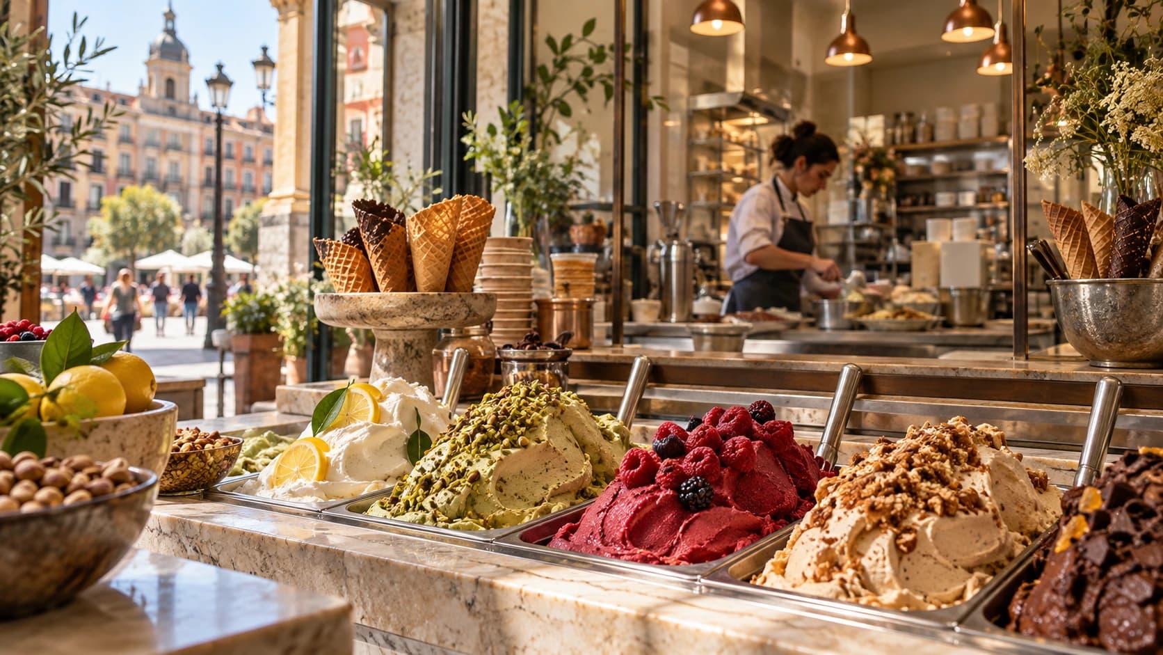 Cinco heladerías artesanas de Madrid con sabores y obradores con identidad