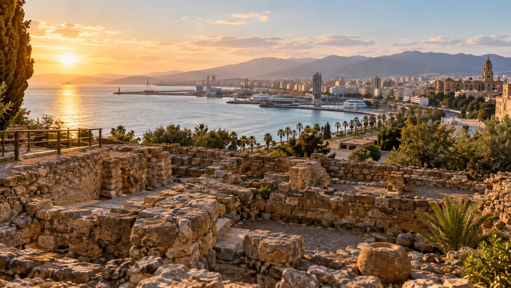 5 huellas de la Málaga fenicia para descubrir los orígenes de la ciudad