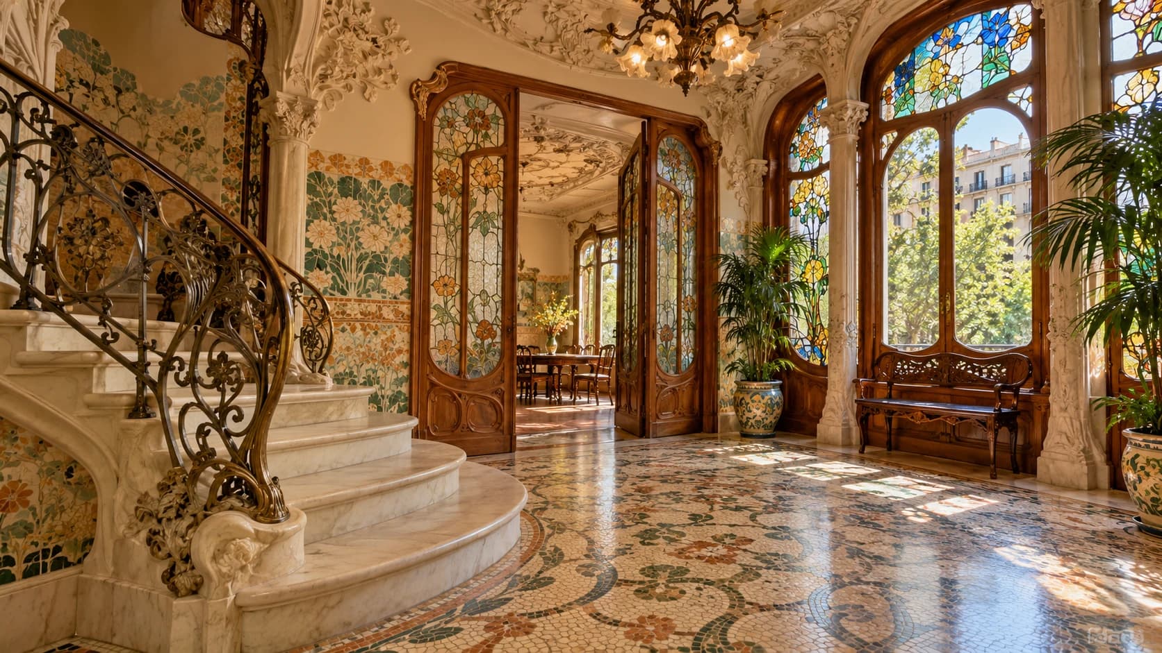 Cinco interiores modernistas de Barcelona que aún puedes visitar