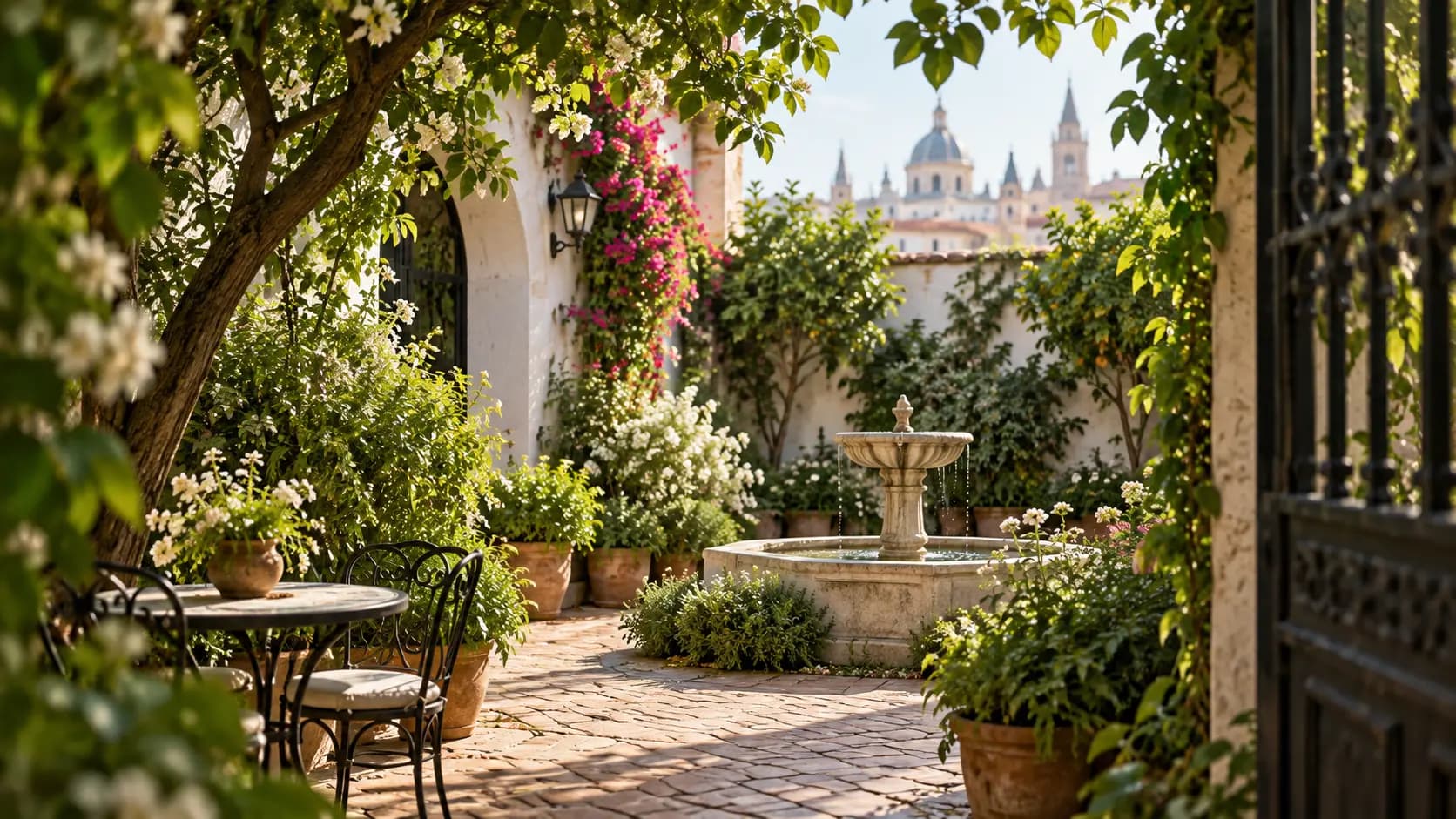 Los 5 mejores patios y jardines secretos de Madrid