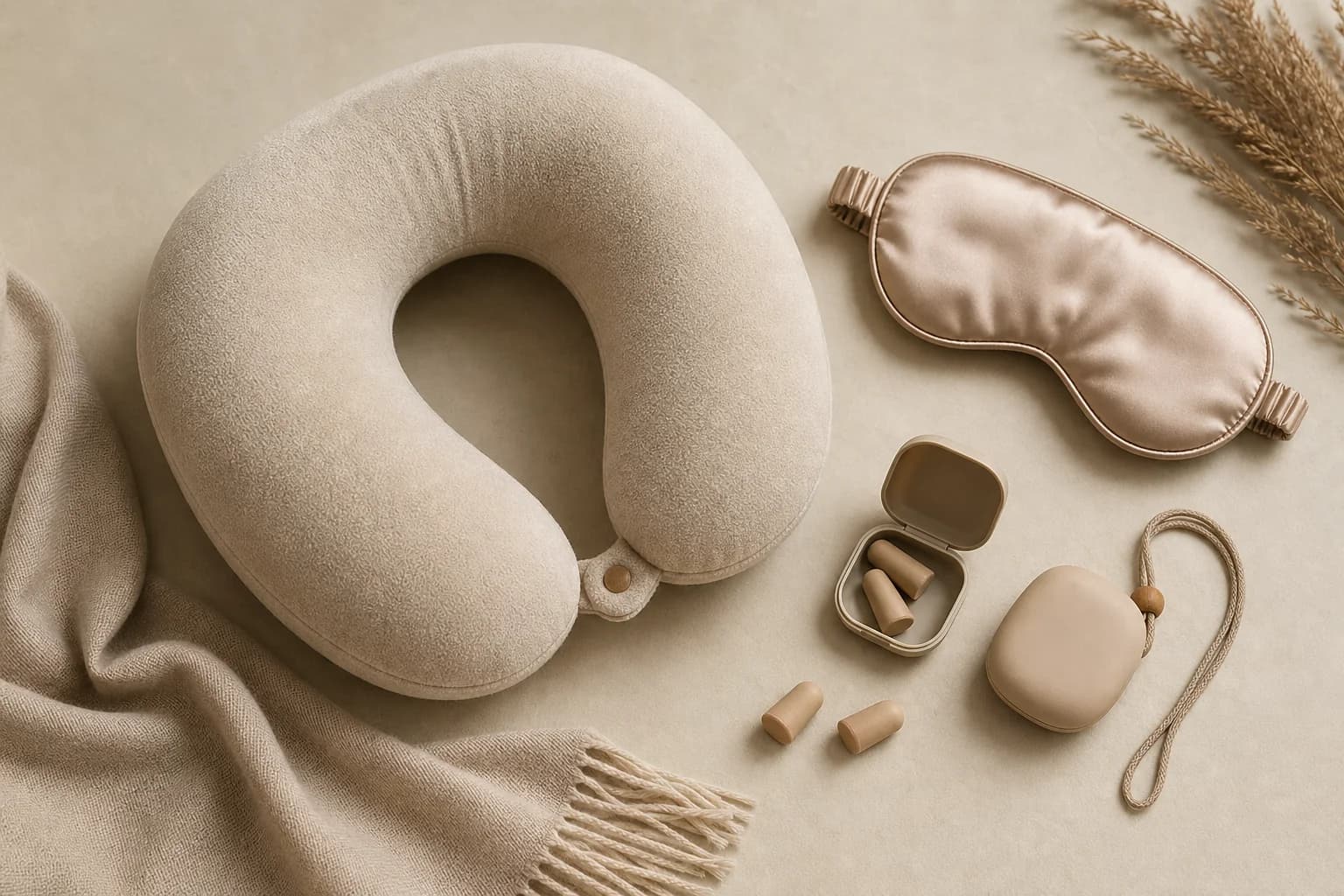 5 Mejores Almohadas de Viaje para Vuelos Largos