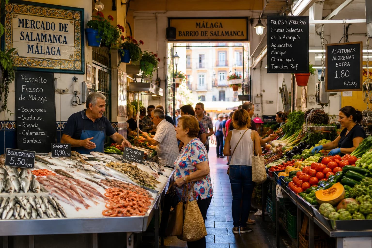 Los 5 Mejores Mercados de Barrio Auténticos de Málaga