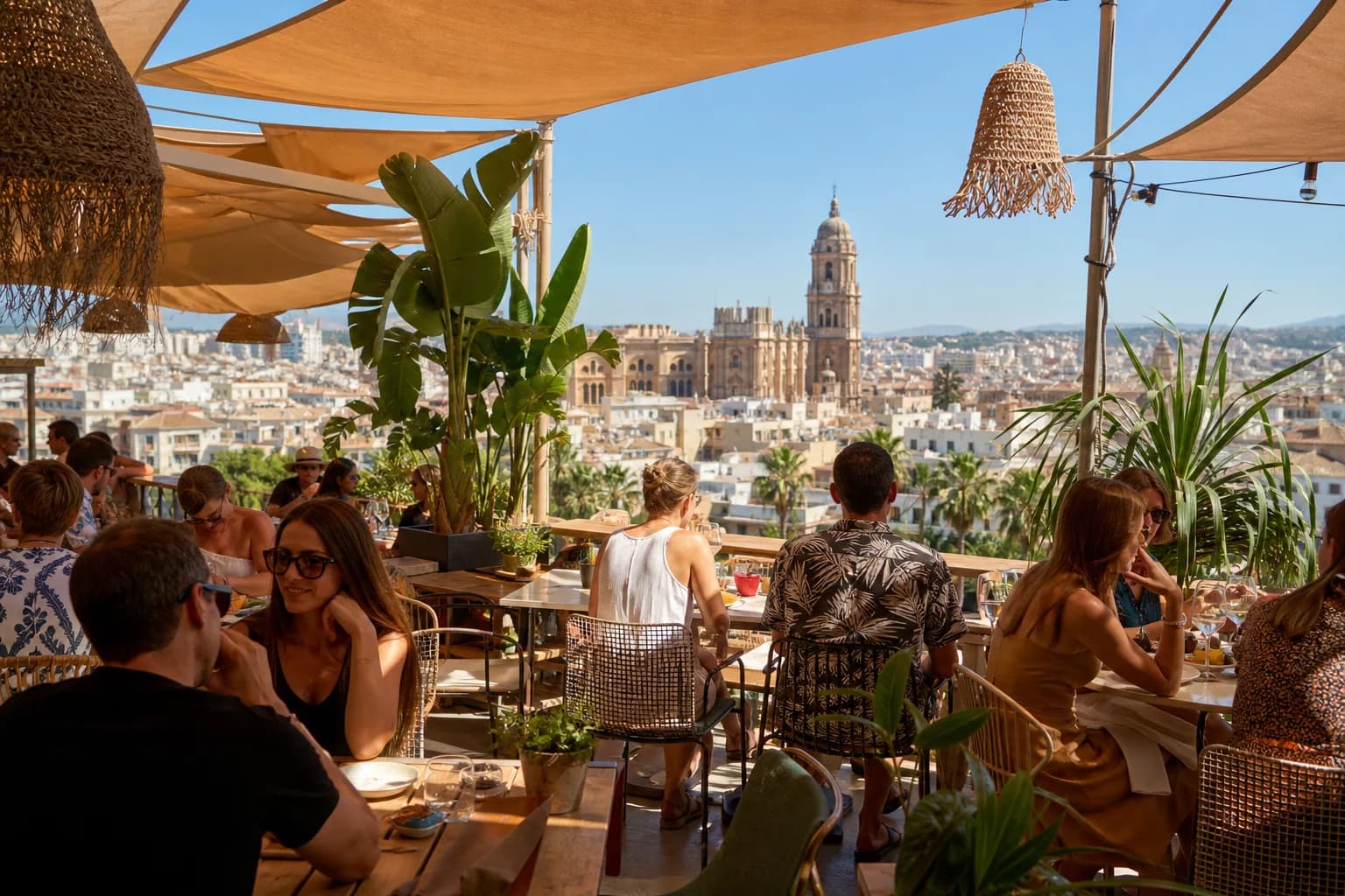 Los 5 Mejores Restaurantes con Terraza y Vistas en Málaga