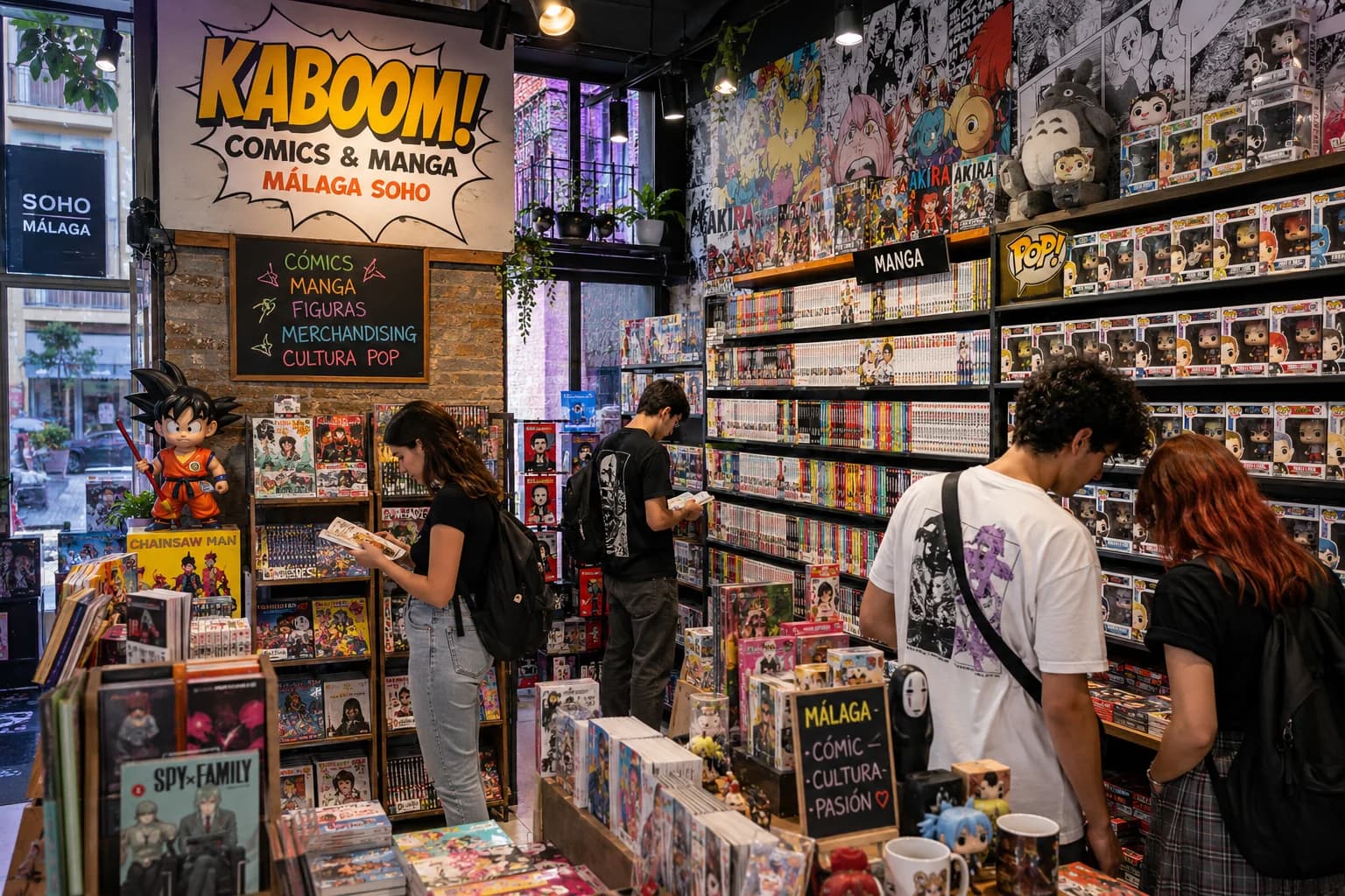 Los 5 Mejores Sitios Frikis de Málaga para Cómics, Juegos y Coleccionismo