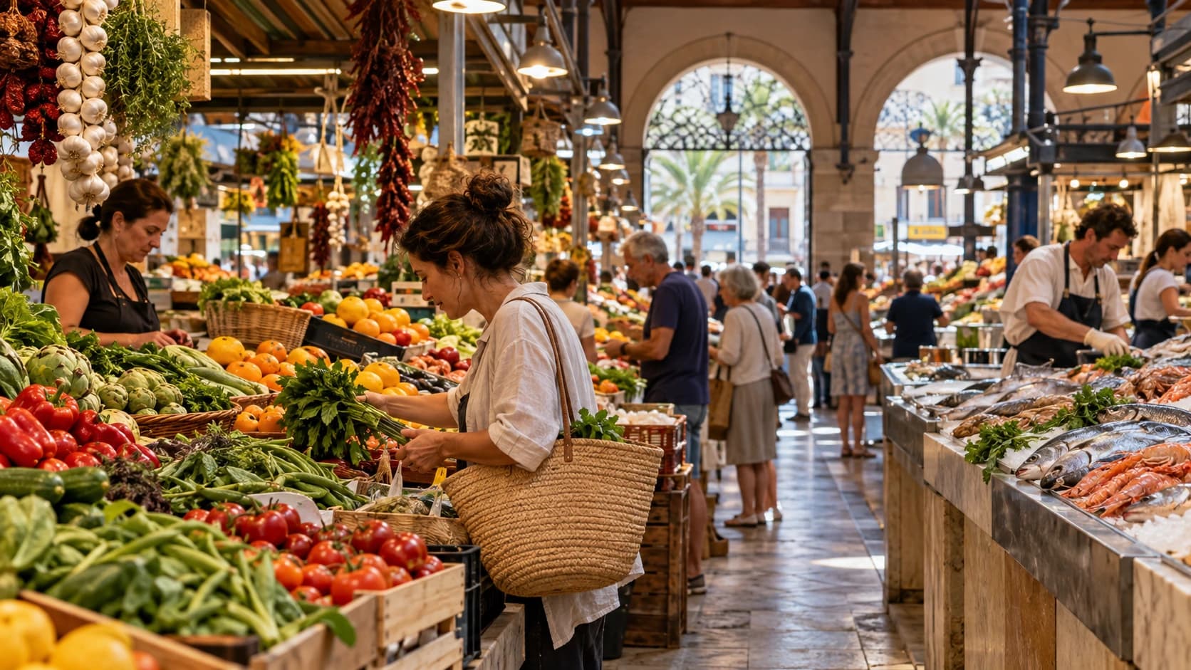 Cinco mercados para descubrir los sabores cotidianos de la isla