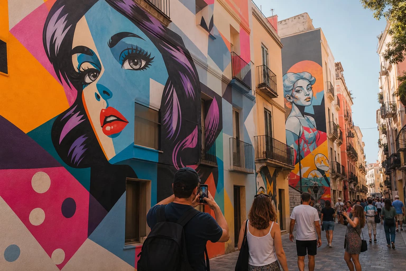 Ruta MAUS de Arte Urbano en el Soho de Málaga