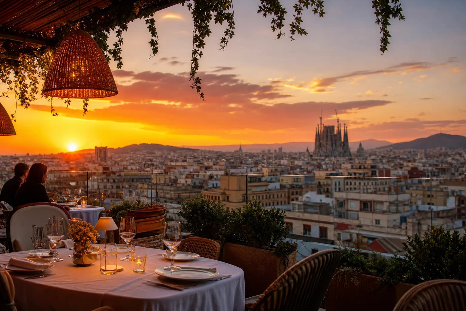 Terrazas con Vistas Panorámicas para Comer en Barcelona
