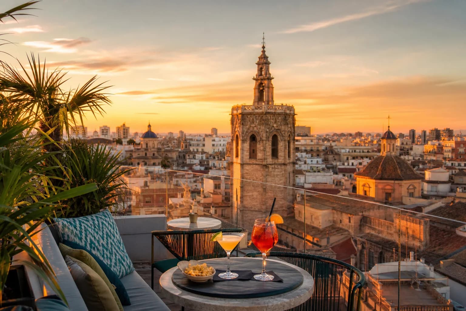 Terrazas con Vistas Panorámicas para Comer en Valencia