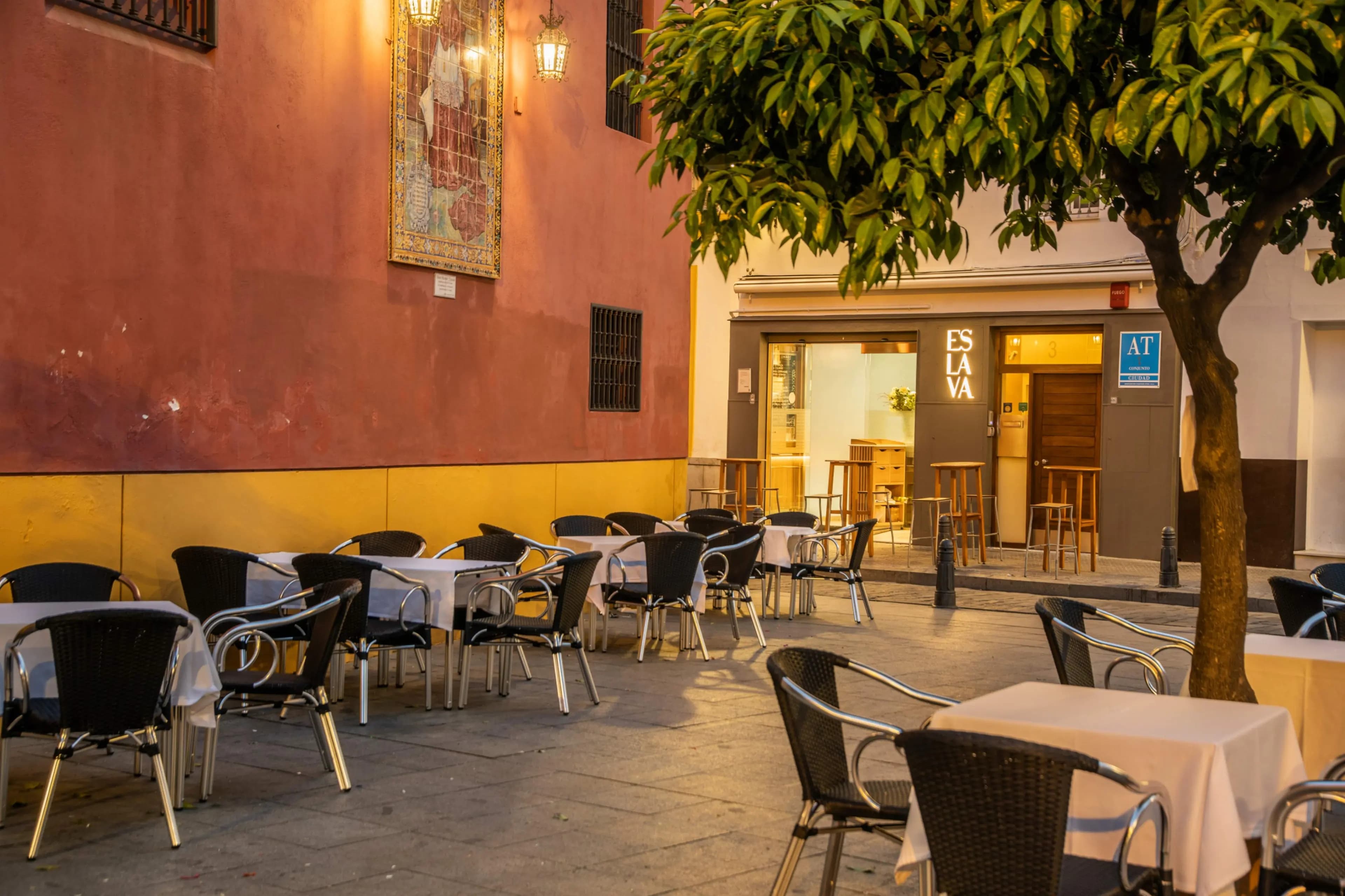 Terraza de Eslava en calle Eslava