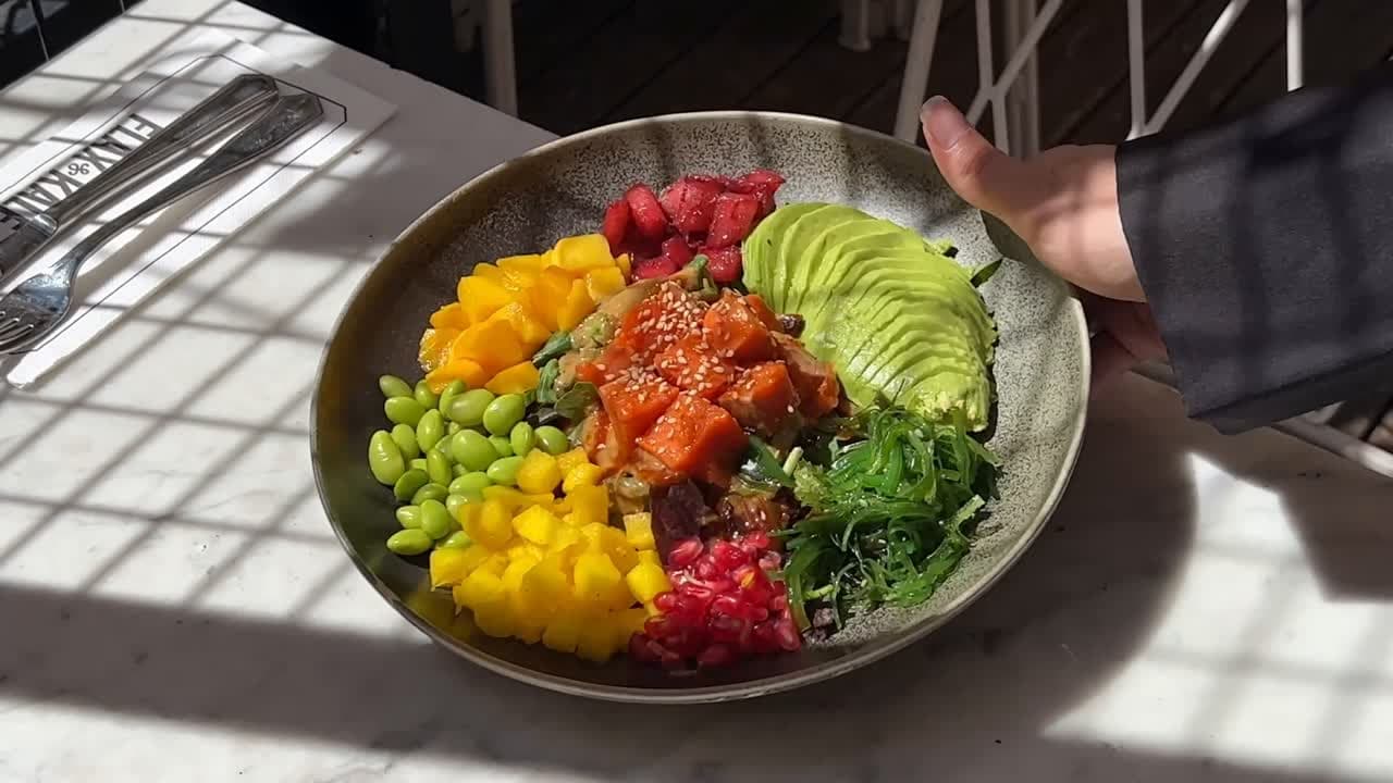 Plato saludable en Flax & Kale