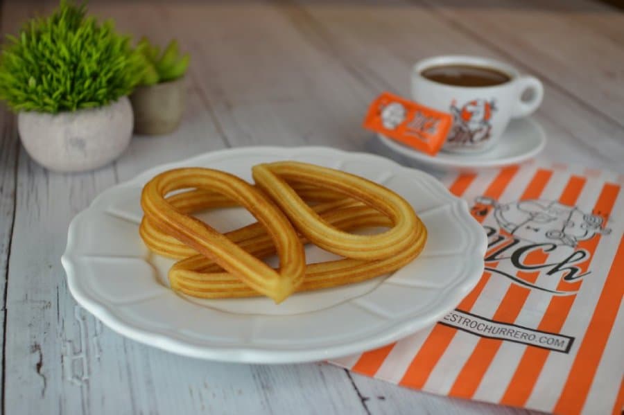 Plato de churros Maestro Churrero