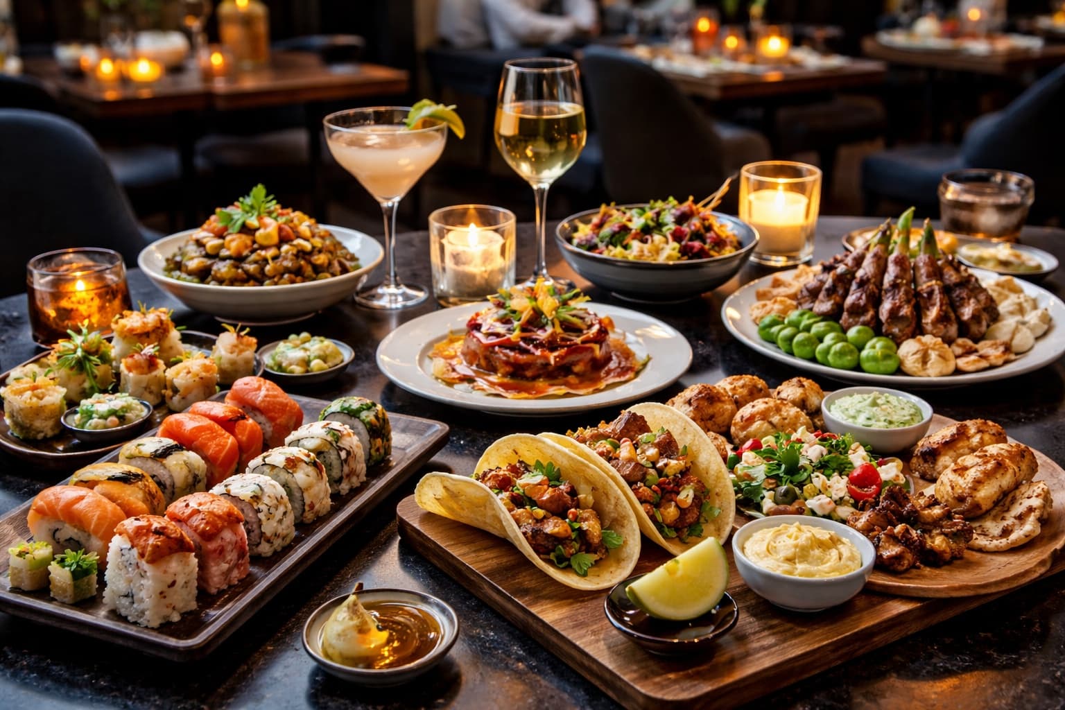 Los 5 Mejores Restaurantes de Cocina Internacional en Madrid