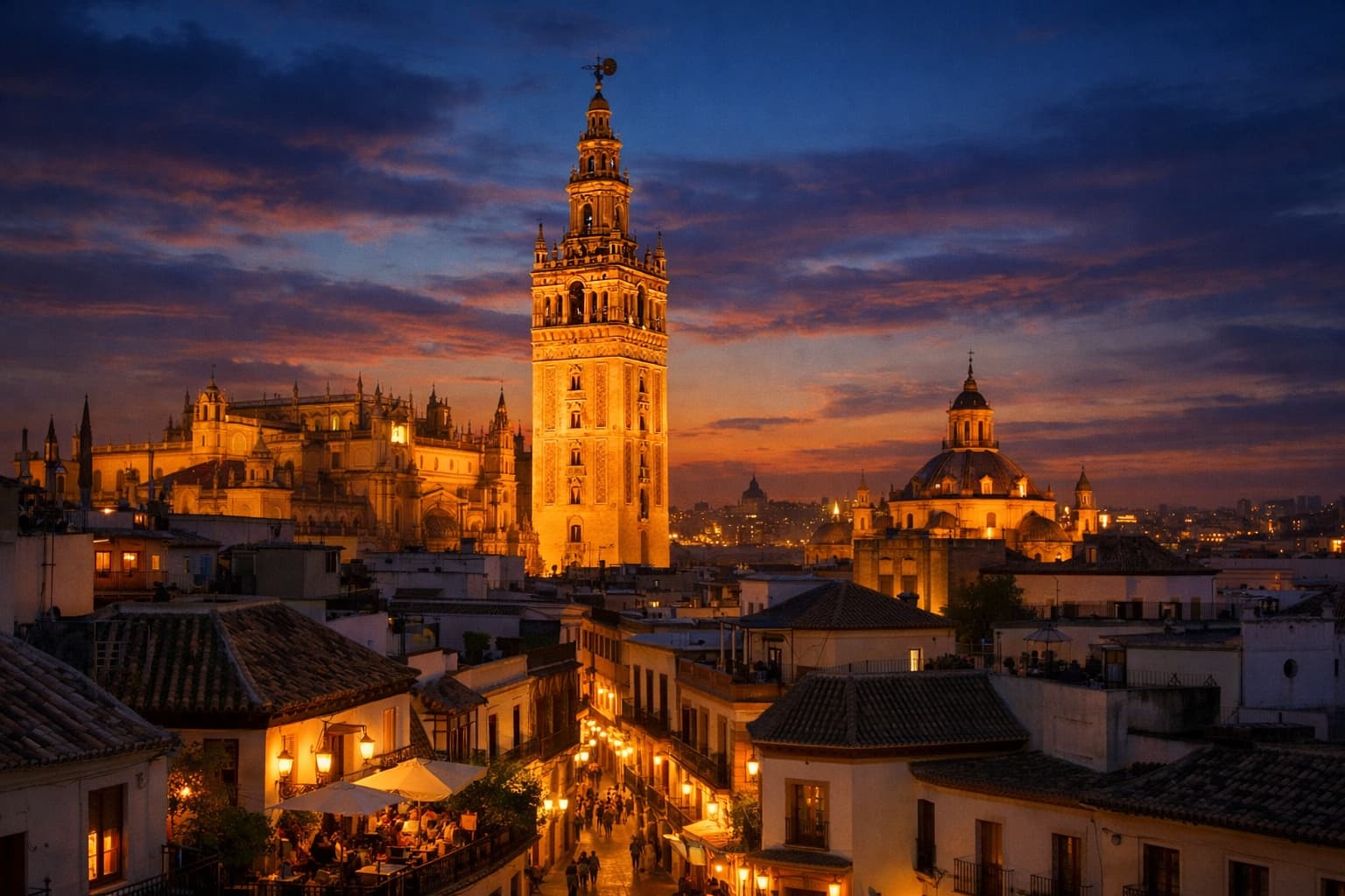 Los 5 Mejores Sitios para Fotografía Nocturna en Sevilla