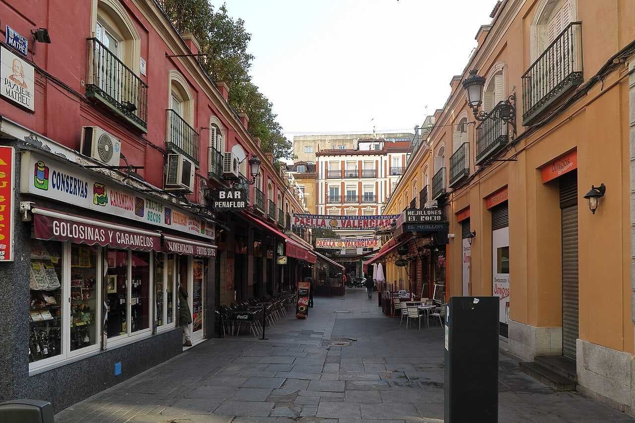 El Pasaje de Matheu en el barrio de Malasaña