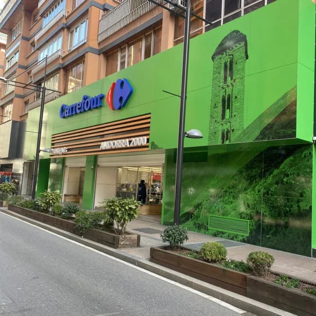 Andorra 2000 Carrefour hipermercado Andorra la Vella