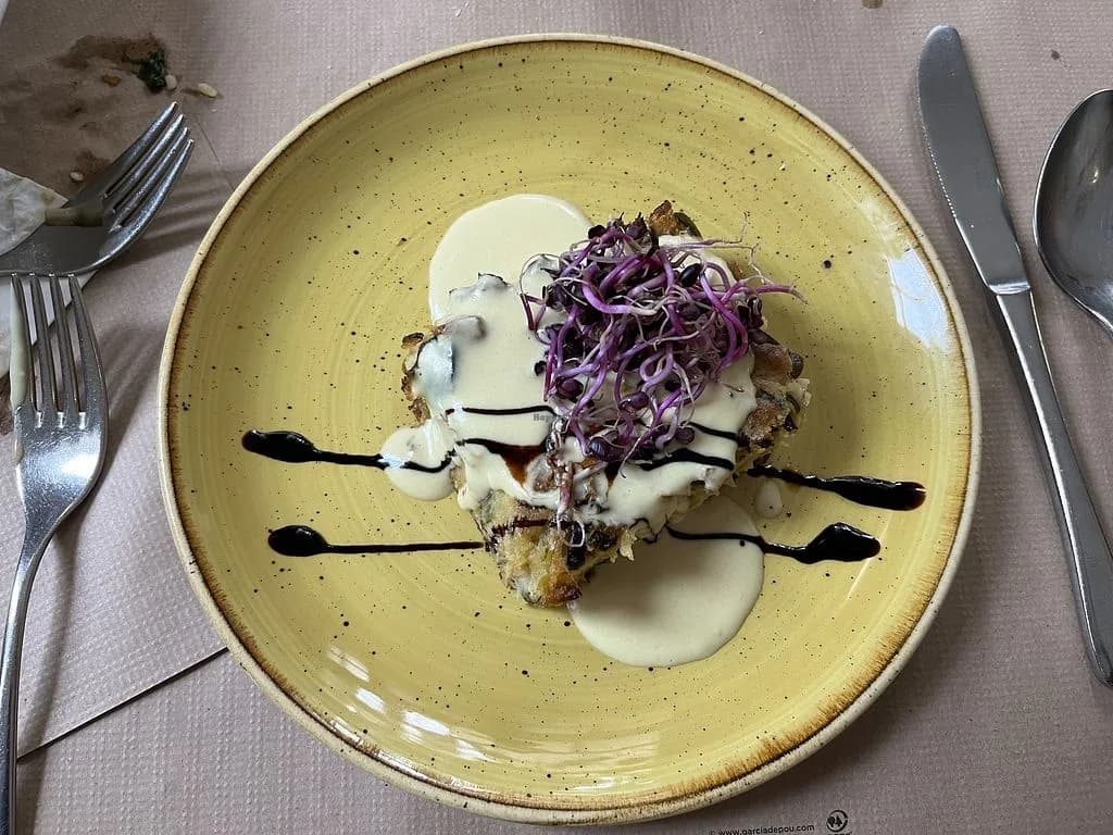 Menú del día vegetariano en Arc Iris