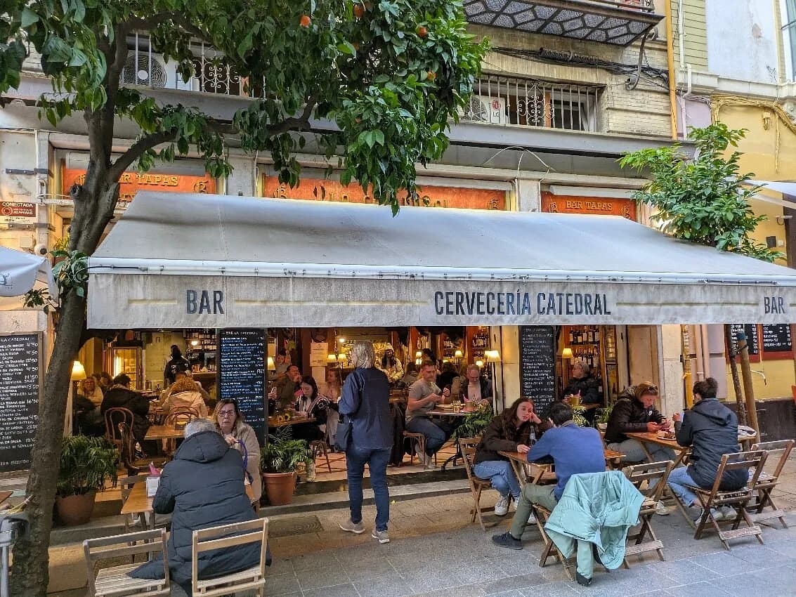 Terraza de Bar Catedral en Alameda