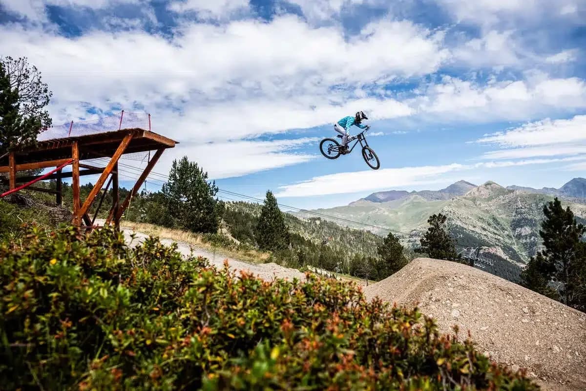Bike Park Pal Arinsal descenso La Massana Andorra