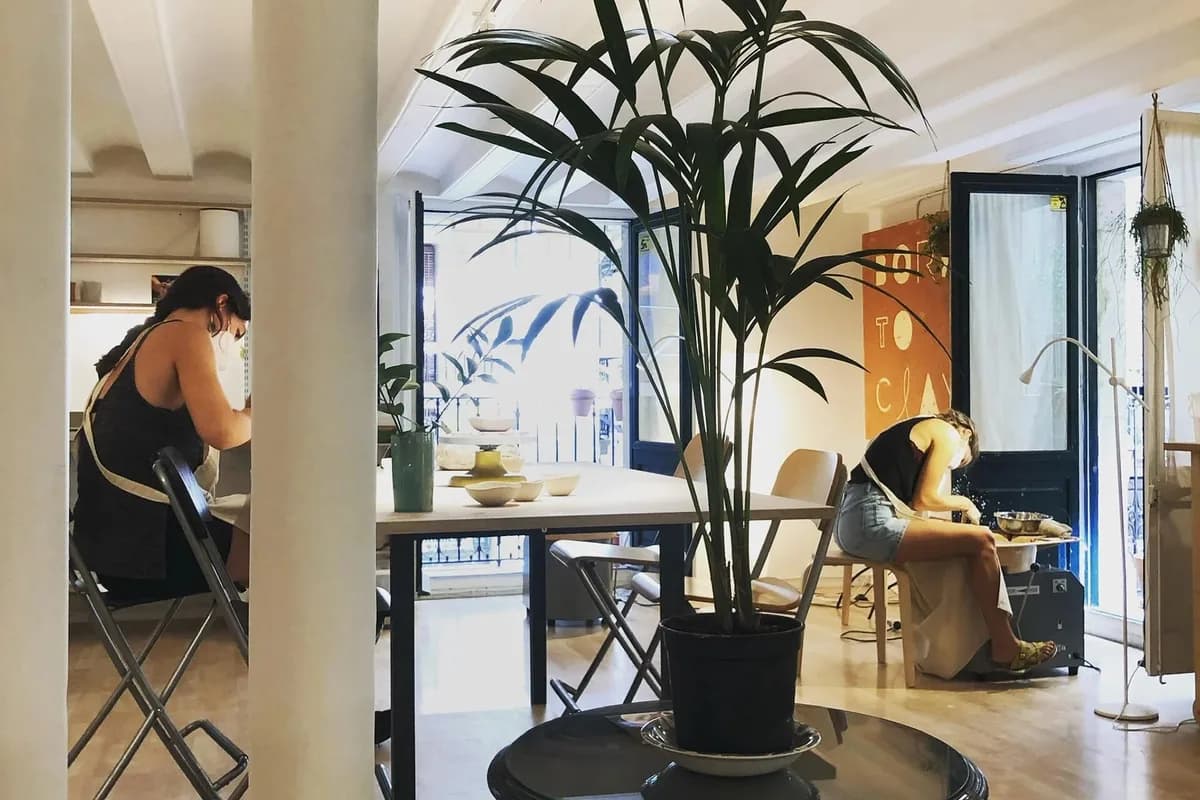 Taller abierto de cerámica