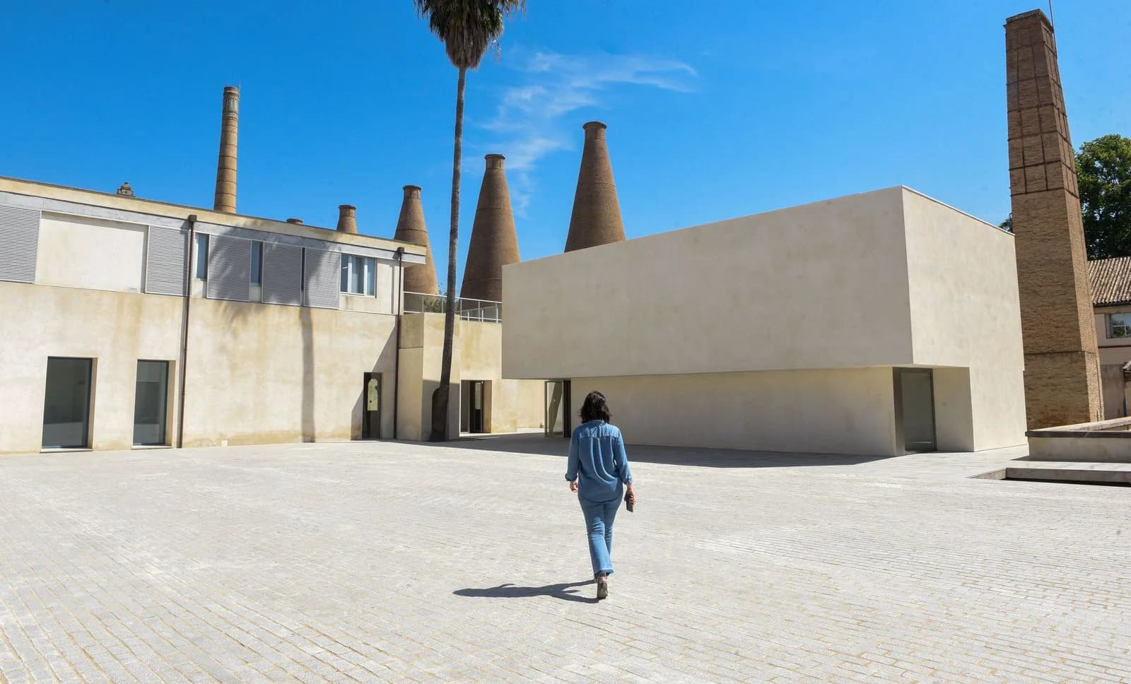 Claustro del CAAC en la Cartuja